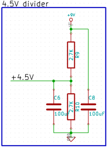 Tremolo Voltage Divider